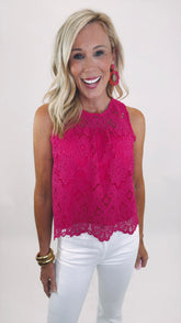 Lovelace Top (pink)